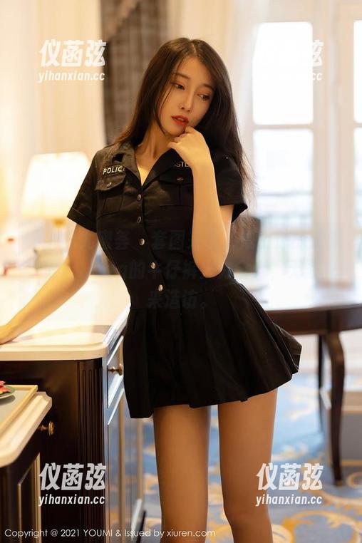 YouMi尤蜜荟 - 套图来了，戴上你的墨镜，蛋蛋_egg的牛仔裤火力全开，无圣光来造访。