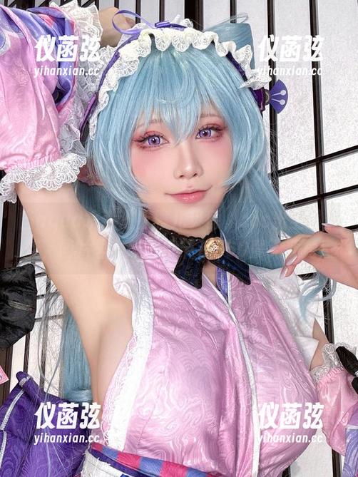 当aqua水淼遇上雅儿贝德，cos出全网最佳，图片里的每一细节都360度无死角！