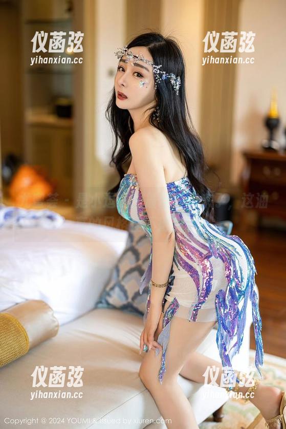 尤蜜荟 - 是小逗逗的最新写真来了，这油亮的风格怪不得有争议